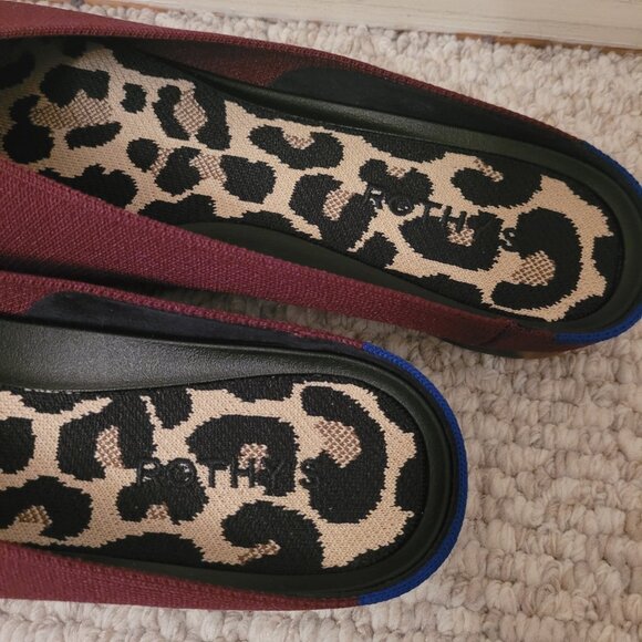 NWOT Rothy’s Black Cherry Almond Demi Slip On Mule, Size 11 - Picture 3 of 7